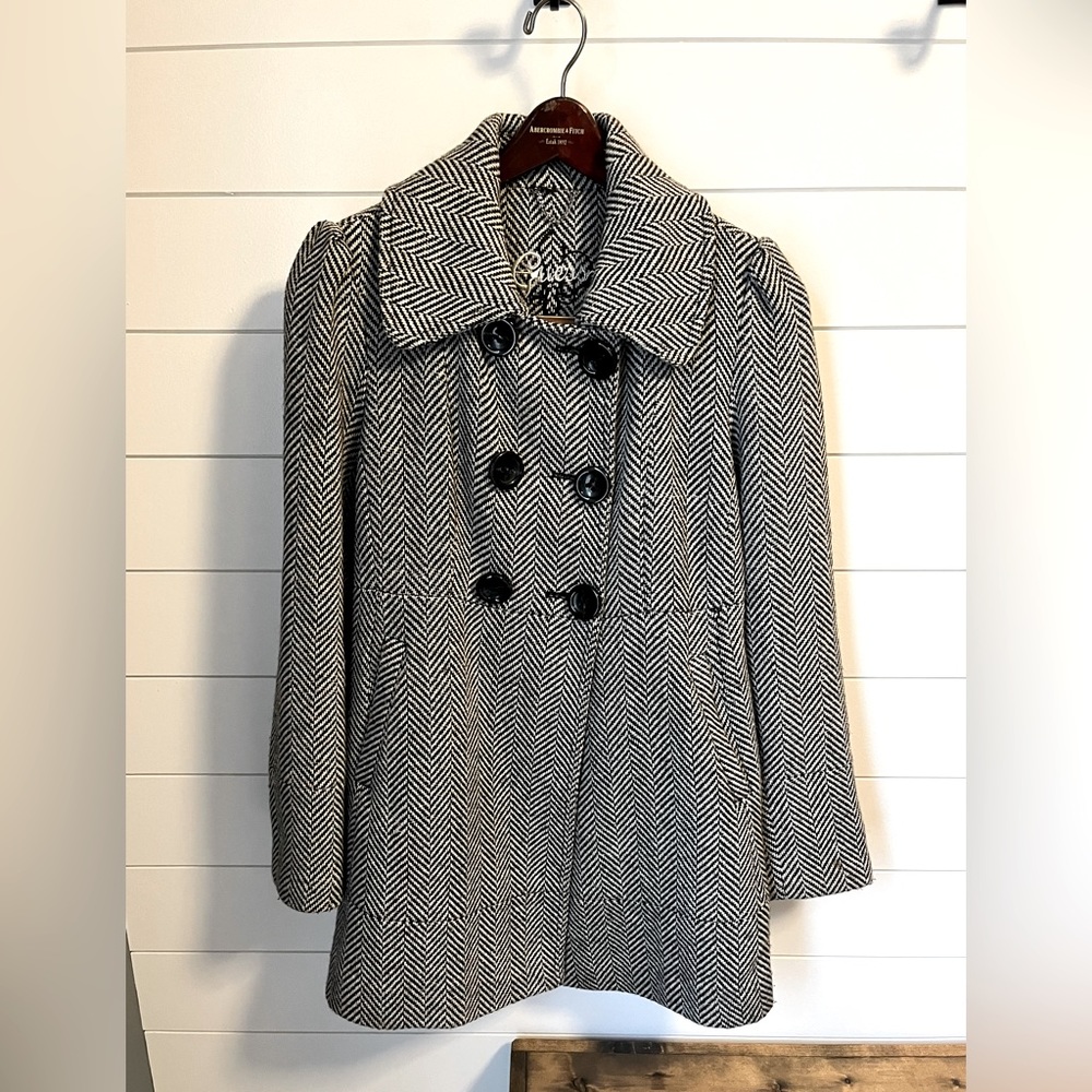 Guess Wool Coat - Medium